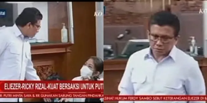 Heboh! Ferdy Sambo Terlihat Marah Ke Putri Candrawati Saat Meninggalkan Persidangan, Netizen Kaitkan Begini