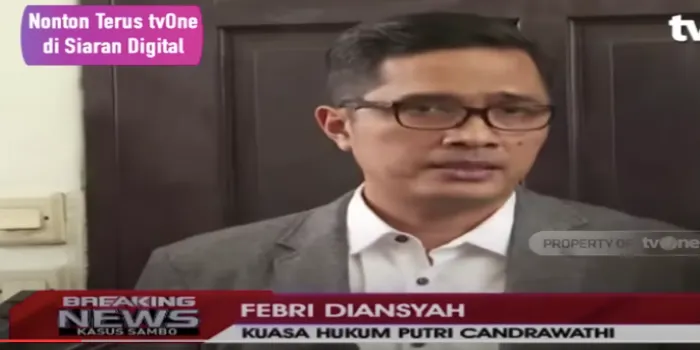 2 Kecurigaan Febri Diansyah pada Bharada E yang Terekam CCTV Bawa Tas