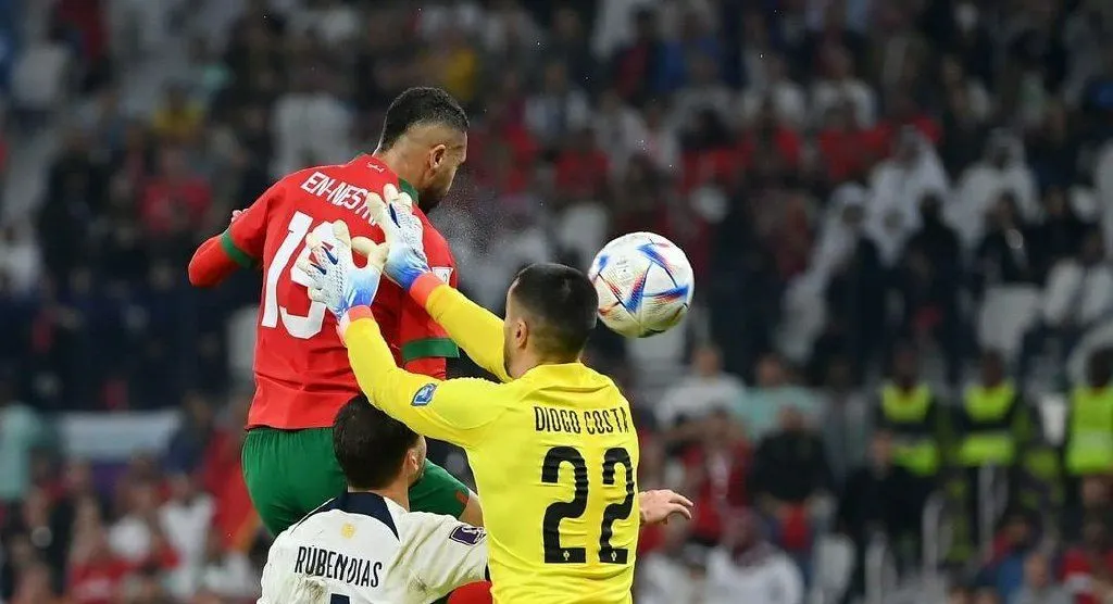Sundulan En-Nesyri yang membuat Maroko masuk Semi Final Piala Dunia 2022