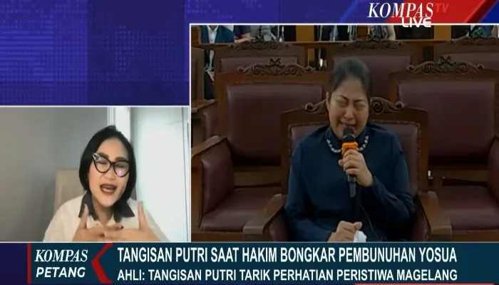 Tangisan Putri Candrawathi Saat Sidang Jujur atau Siasat?Monica Kumalasari: Trauma Kok Masih Panggil Dek Yosua