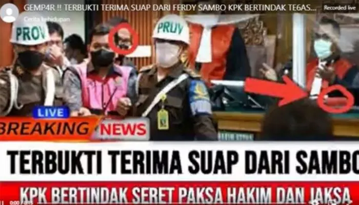 Gempar! KPK Tangkap Jaksa dan Hakim, Diduga Dapat Suap dari Ferdy Sambo Demi Lepas Hukuman Mati, Cek Faktanya