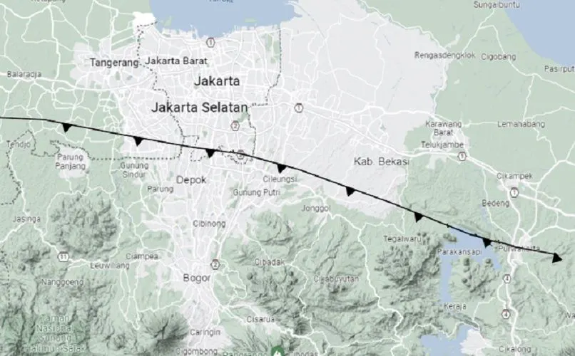   Waspada! Sesar Baribis, Gempa Dahsyat Ancam Jakarta dan Bekasi
