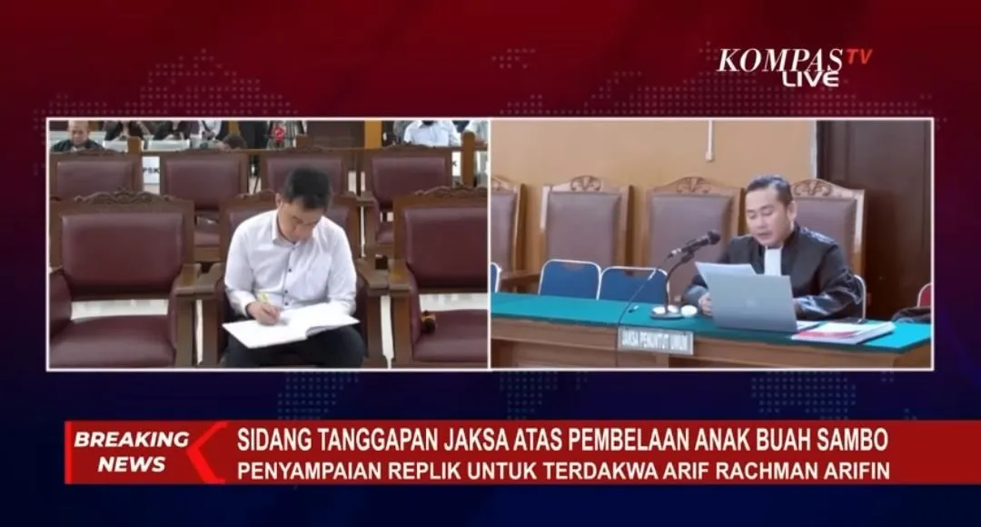 Waduh! Pledoi Ditolak, Arif Rachman Dianggap JPU Tak Punya Itikad Baik karena.....