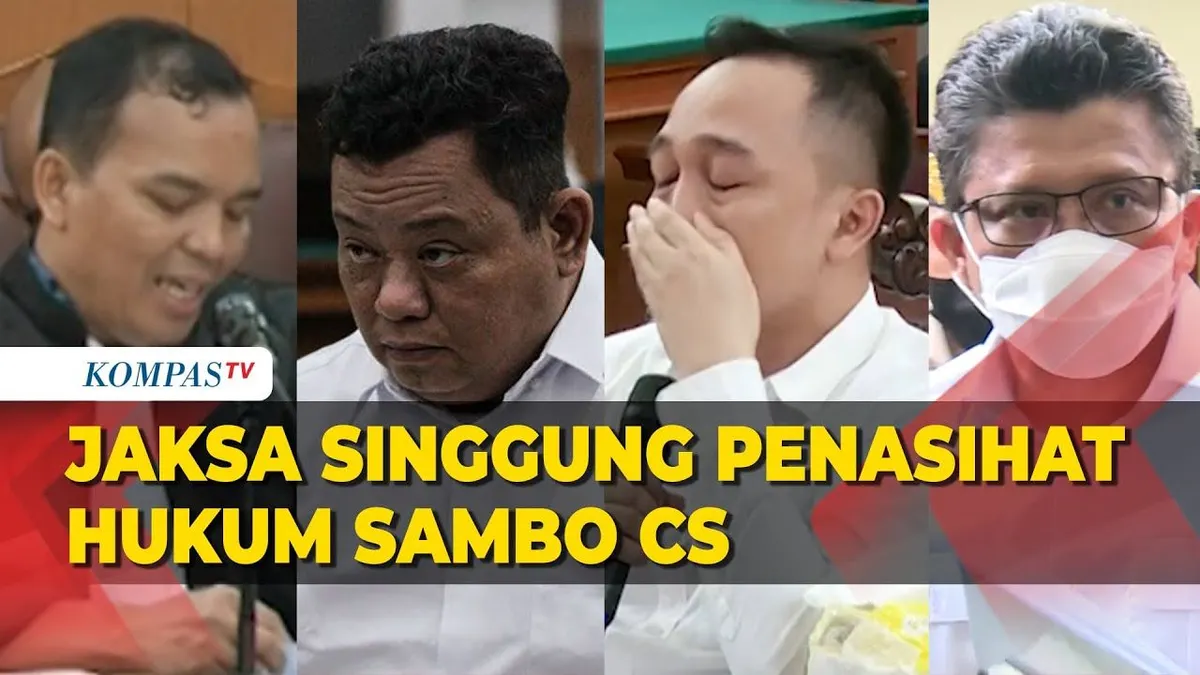 Babat Habis! JPU Bongkar Kesatuan Siasat Licik Pengacara Sambo Cs: Mereka Penasihat Hukum yang Sama