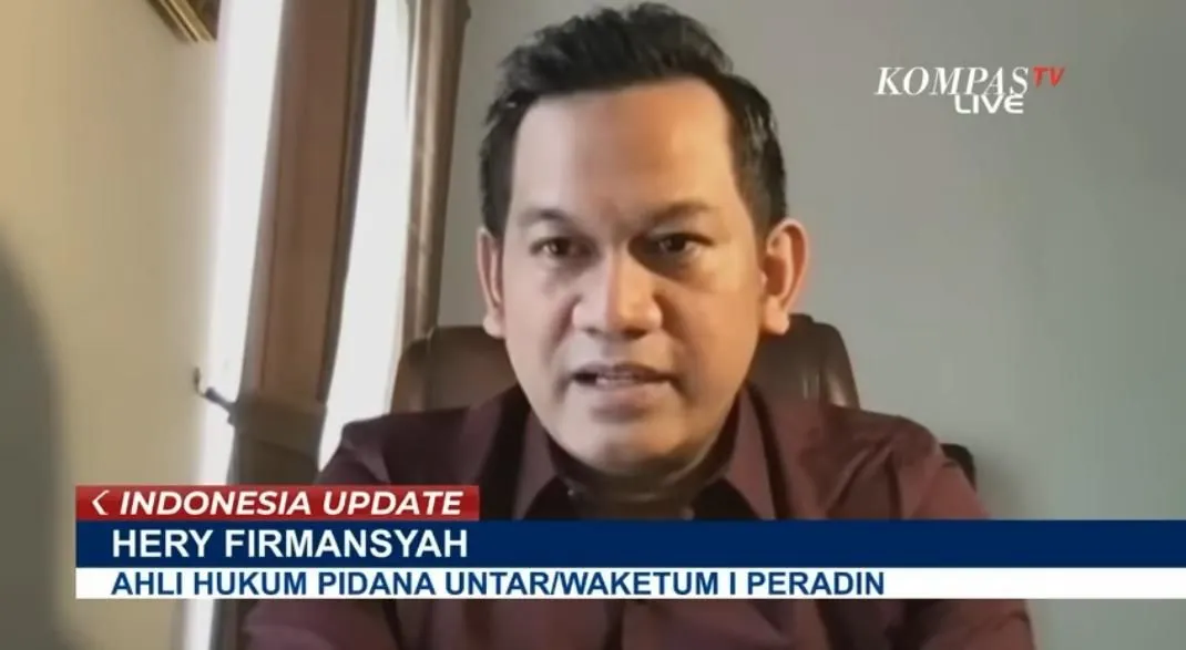 Ahli Hukum Pidana Hery Firmansyah