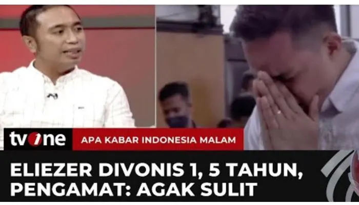 Pengamat Hukum Pidana Sebut Vonis 1,5 Tahun Penjara Bagi Richard Eliezer Sulit Diterima Secara Logika, Kenapa?