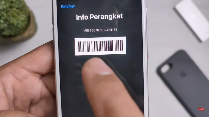 Ilustrasi IMEI HP iPhone