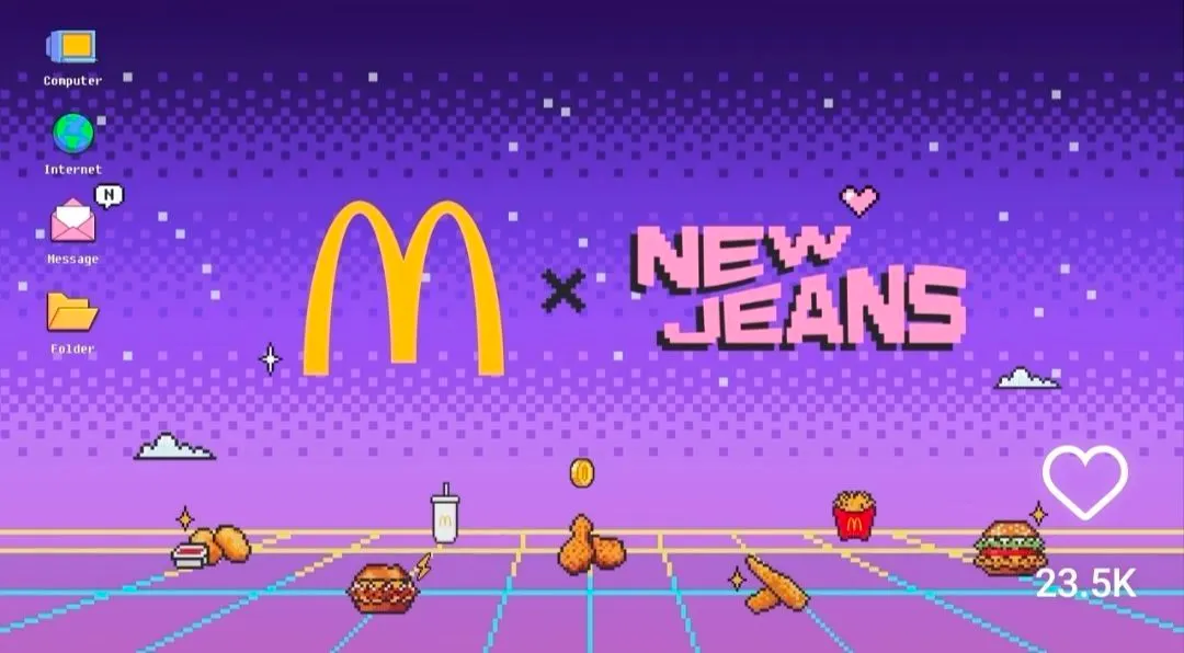 McD x New Jeans 