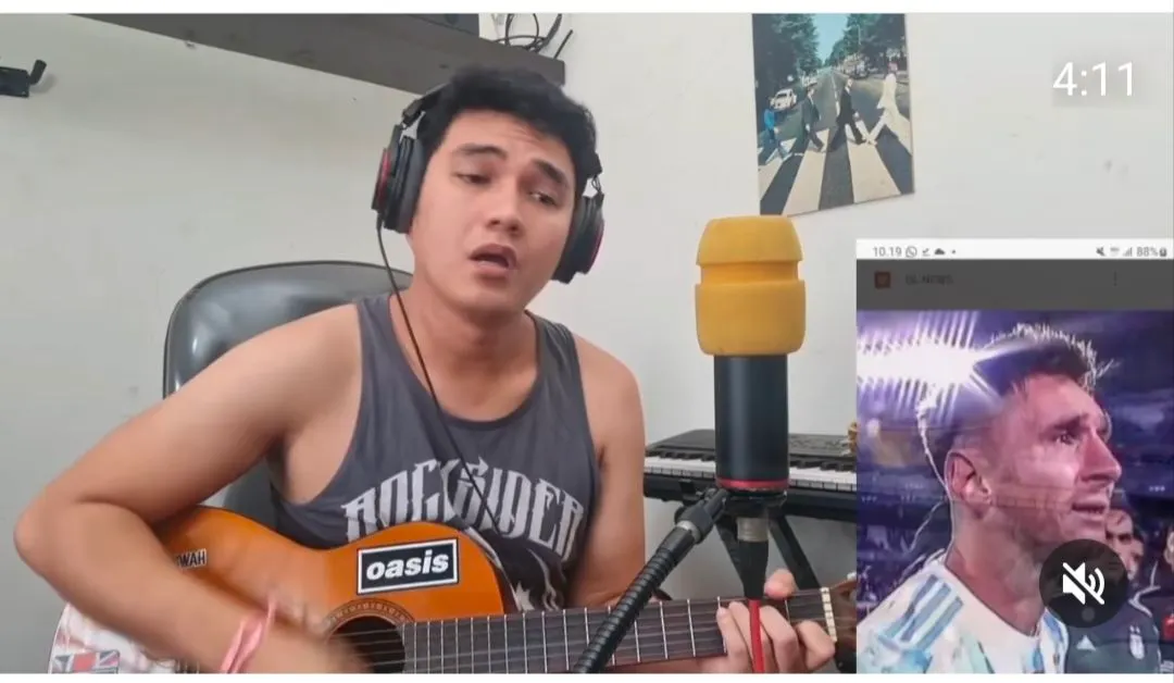 Aldi taher Buat Lagu untuk Lionel Messi