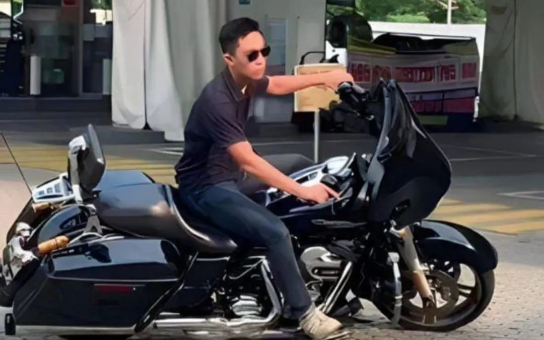 Moge Harley Davidson milik Rafael Alun Trisambodo yang disita KPK