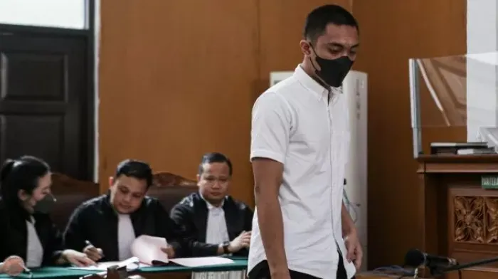 Mario Dandy dalam persidangan kasus Penganiayaan terhadap David Ozora