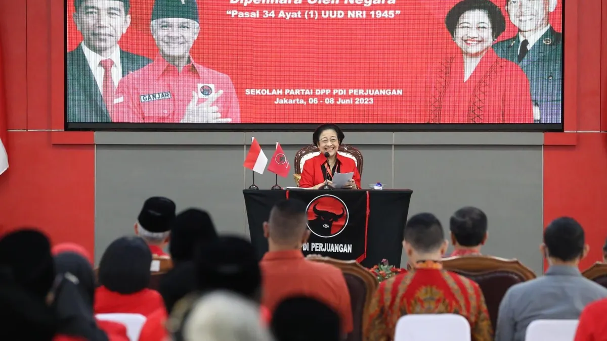 Ketua Umum PDI Perjuangan, Megawati Soekarnoputri memberikan apresiasi atas kinerja Presiden Joko Widodo (Jokowi).