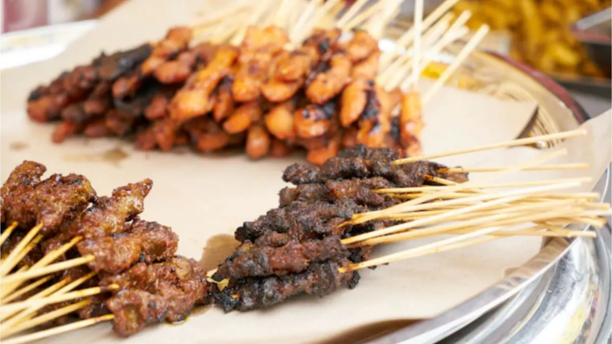 (Ilustrasi Sate Kambing//Freepik)