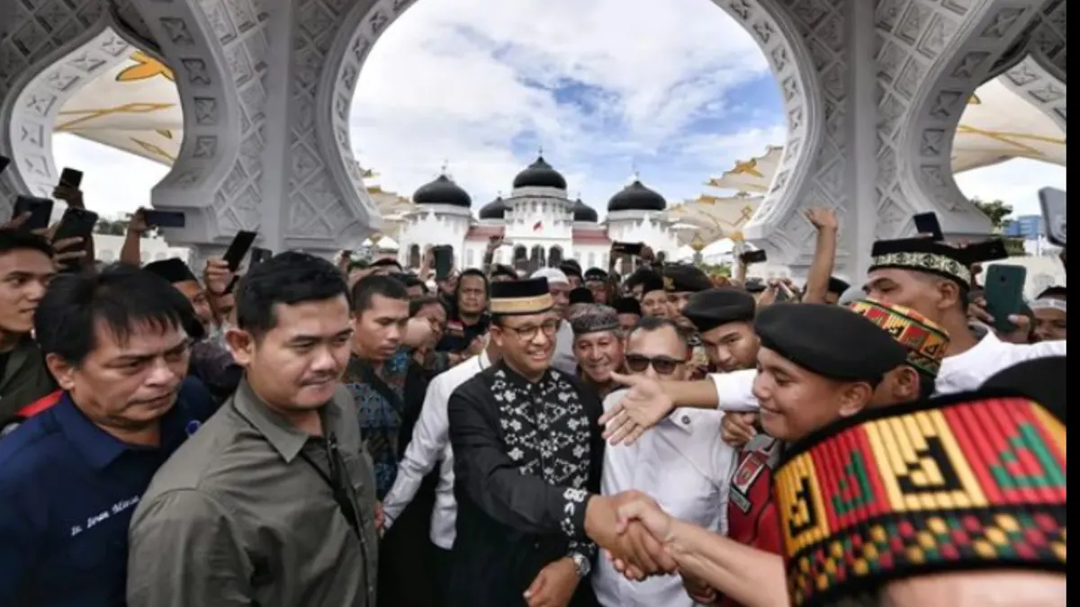 Safari Kunjungan Anies Baswedan ke Masjid