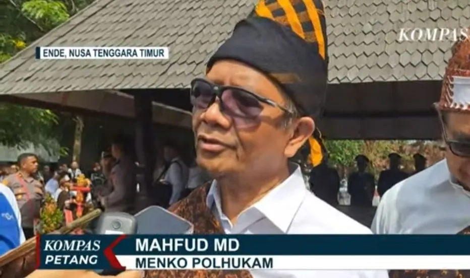 Menko Polhukam Mahfud MD
