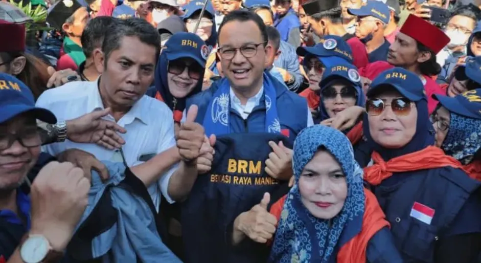 Menurut survei, Anies Baswedan menjadi calon presiden (capres) pilihan warga DKI Jakarta.