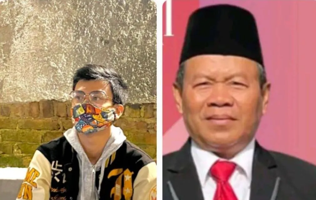 Husein Ali, dan kepala bkpsdm Pangandaran, Dani Hamdani.