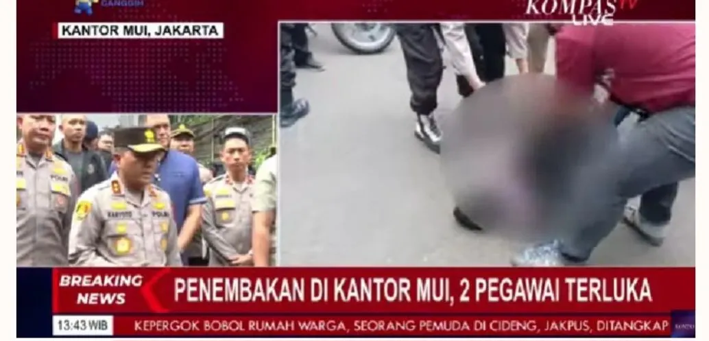 Penembakan di  kantor MUI