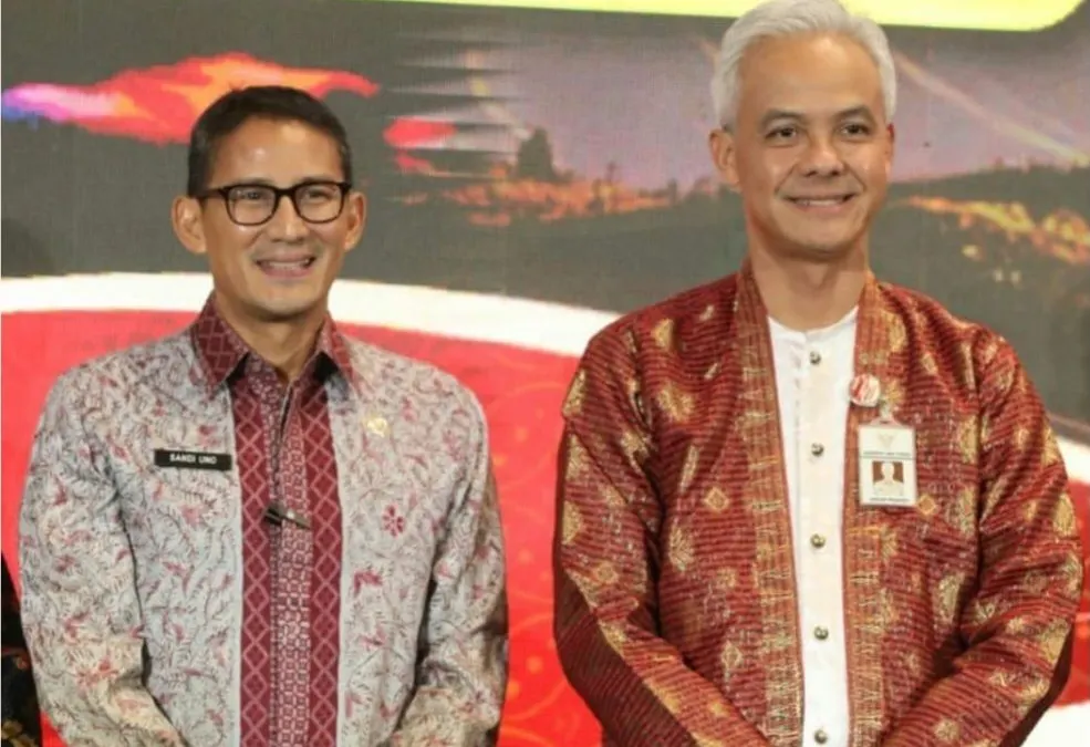 Ramai dikabarkan akan bersanding bersama antara Sandiaga Uno dan Ganjar Pranowo