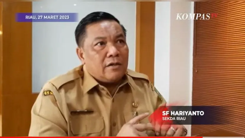 SekdarRiau SF Hariyanto