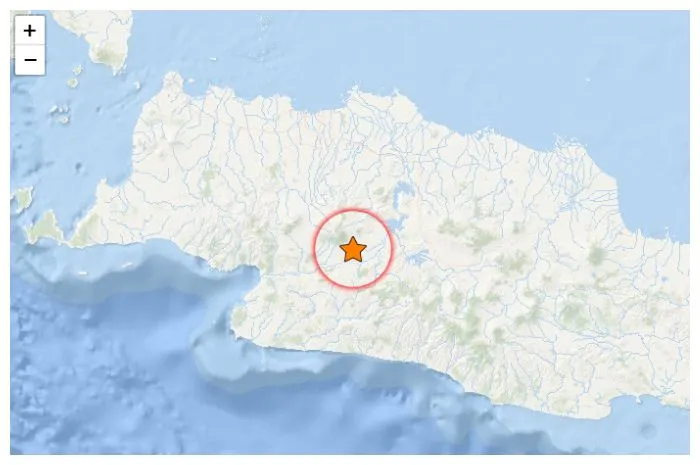 Illustrasi. Gempa Bumi