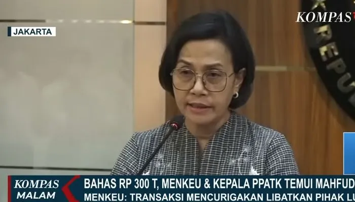 Menteri Keuangan Sri Mulyani