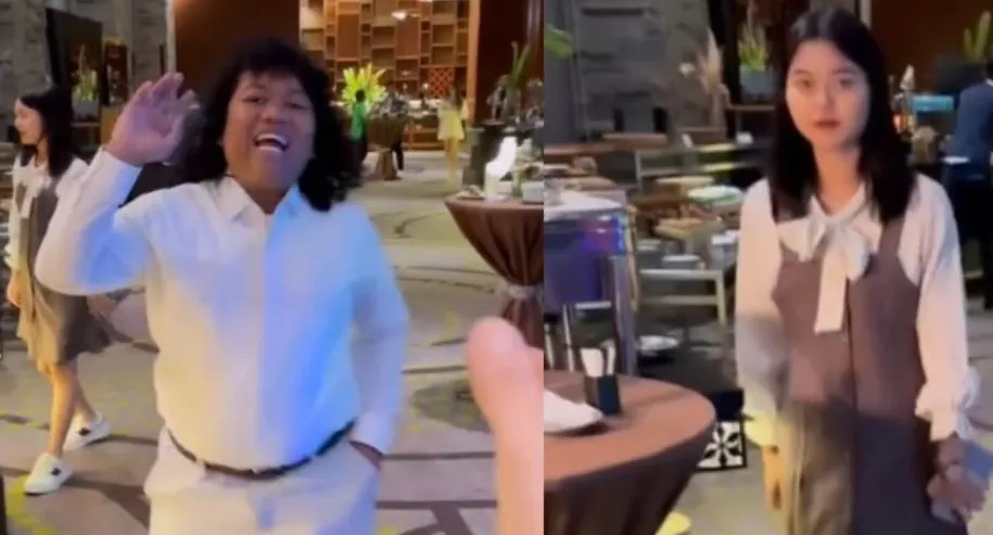 Kembali viral video lama Marshel Widianto dan Cesen eks JKT48, netizen salfok pada perut buncit Marshel.