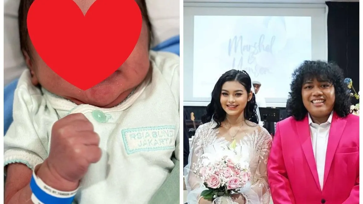 Istri Marshel Widianto, Ceseniy lahirkan anak pertama