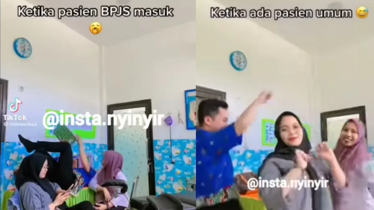 Video viral soal pasien BPJS dan Umum
