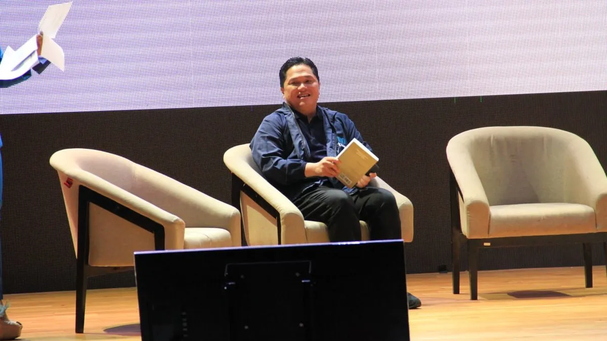 Menteri BUMN Erick Thohir yang turut menyoroti peristiwa kebakaran depo Pertamina Plumpang, singgung pencopotan direksi.