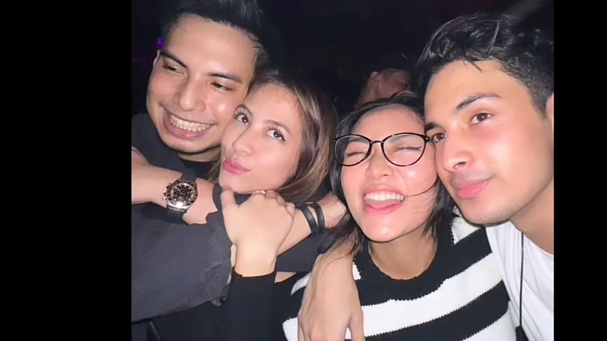 Okin, Zara, Rachel Vennya, dan Salim Nauderer