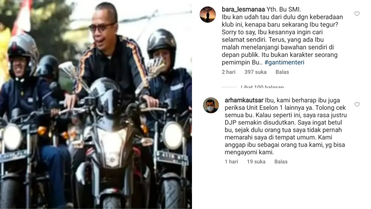 Unggahan Sri Mulyani di Instagram tuai komentar sinis netizen