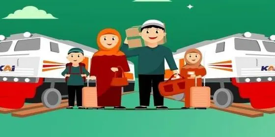 Tiket Kereta Api Lebaran