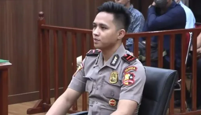 Richard Eliezer dalam Persidangan Kode Etik penentuan karirnya di Polri
