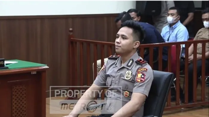 Richard Eliezer di persidangan