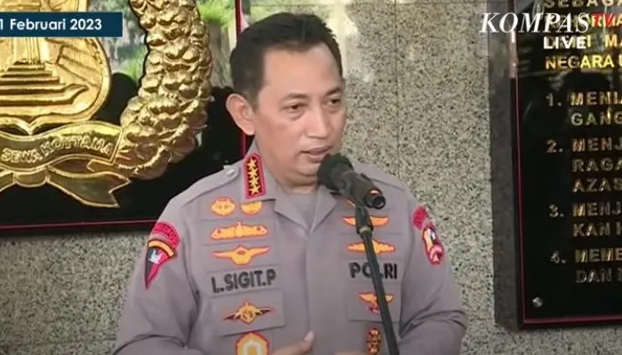 Kapolri Jenderal Listyo Sigit Prabowo