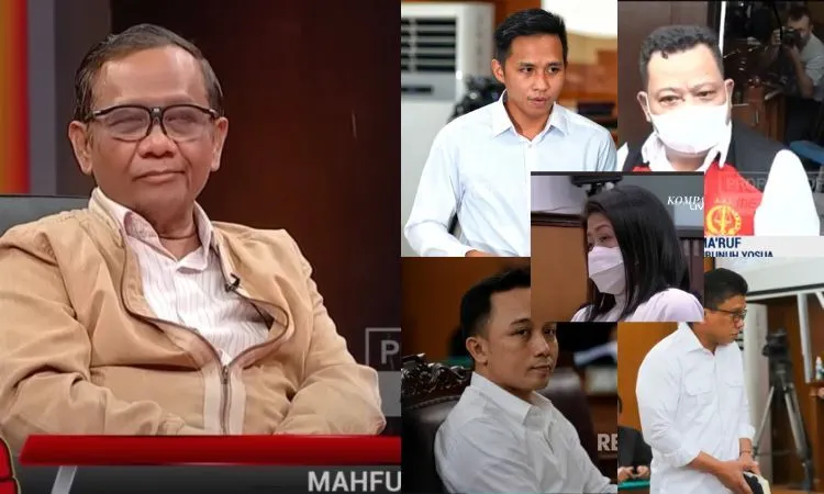 Mahfud MD memberikan komentarnya mengenai kasus pembunuhan Brigadir J