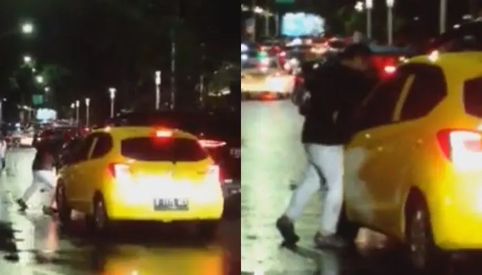 Viral pengemudi mobil Fortuner merusak mobil milik pengendara lain di Apotek Potenza, Kebayoran Baru, Kota Jakarta Selatan.