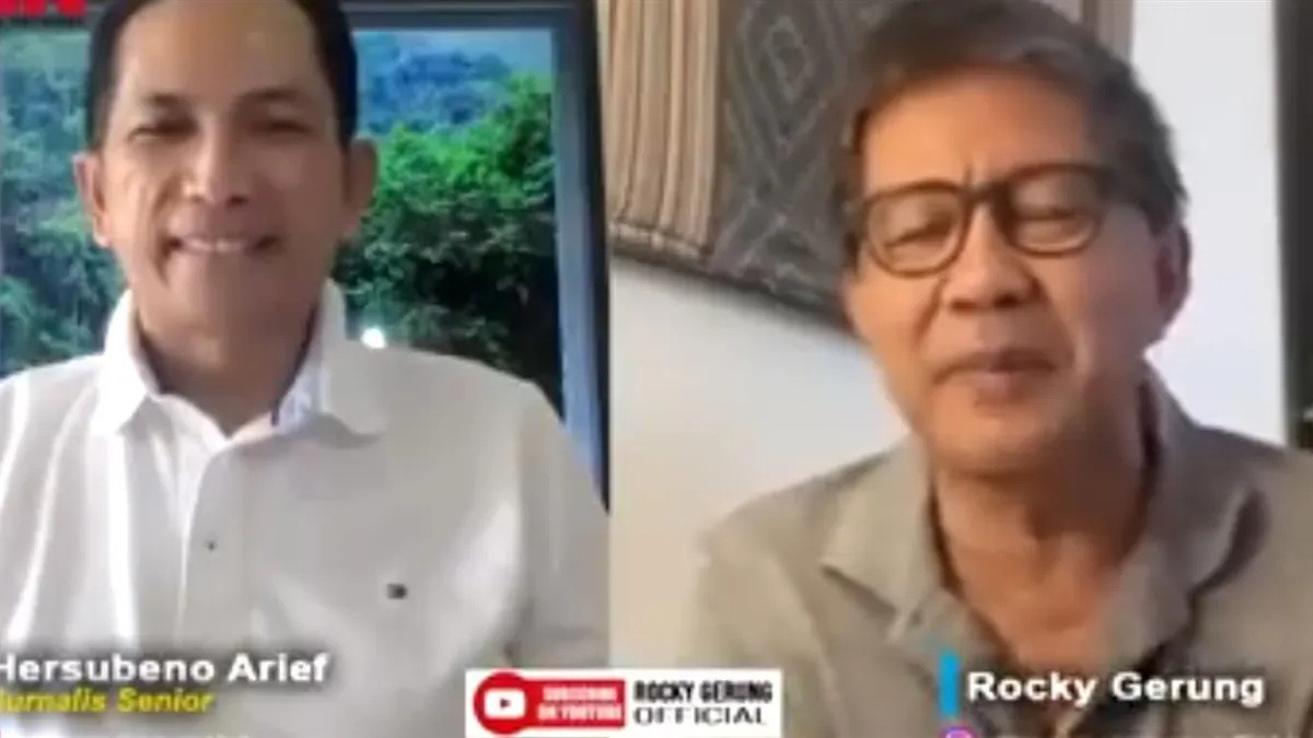 Videonya Saat Dirangkul Cewek di Konser Dewa 19 Viral, Rocky Gerung Beri Klarifikasi Begini
