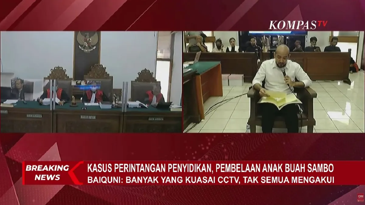 Jadi Terdakwa, Baiquni Wibowo Bacakan Pledoi dan Singgung Pesan Sang Ayah agar Jadi Polisi yang Seperti Ini