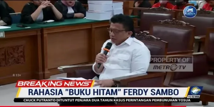Menguak Isi Buku Hitam Sambo, Jadi Jimat Untuk Lepas dari Hukuman Mati? Ketua Kompolnas: Ada Jejaring Khusus