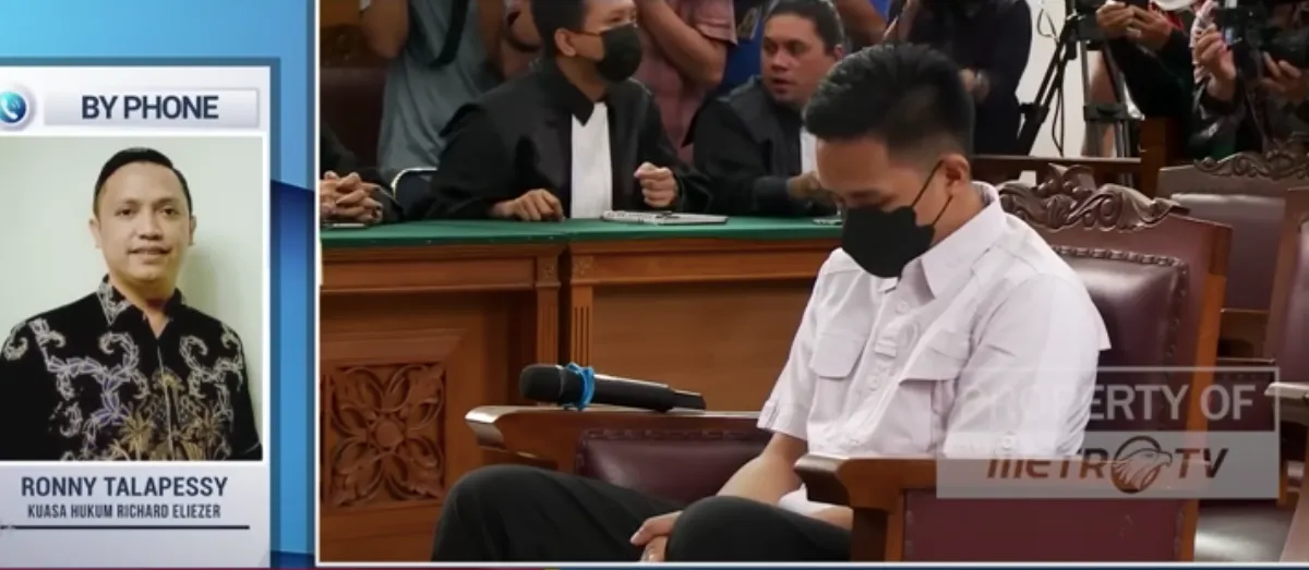Semakin Memanas! JPU Sudutkan Richard Eliezer, Ronny Talapessy Tak Tinggal Diam: Di Mana Rasa Keadilan?