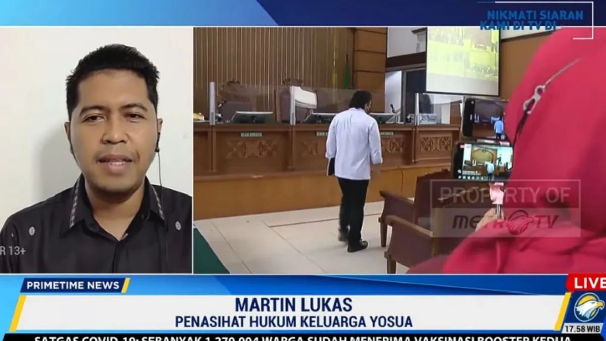 Penasihat Hukum Ferdy Sambo Minta Kliennya Dibebaskan, Martin Simanjuntak: Ini Sih Ngaco