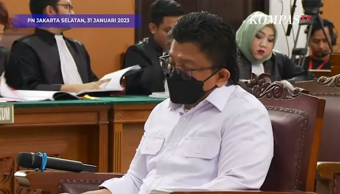 terdakwa Ferdy Sambo.