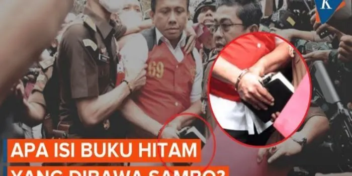 Terungkap! Ferdy Sambo Bacakan Rahasia dalam Buku Hitam, Ada Catatan Anggota Polri Kena OTT Jumlahnya Ratusan