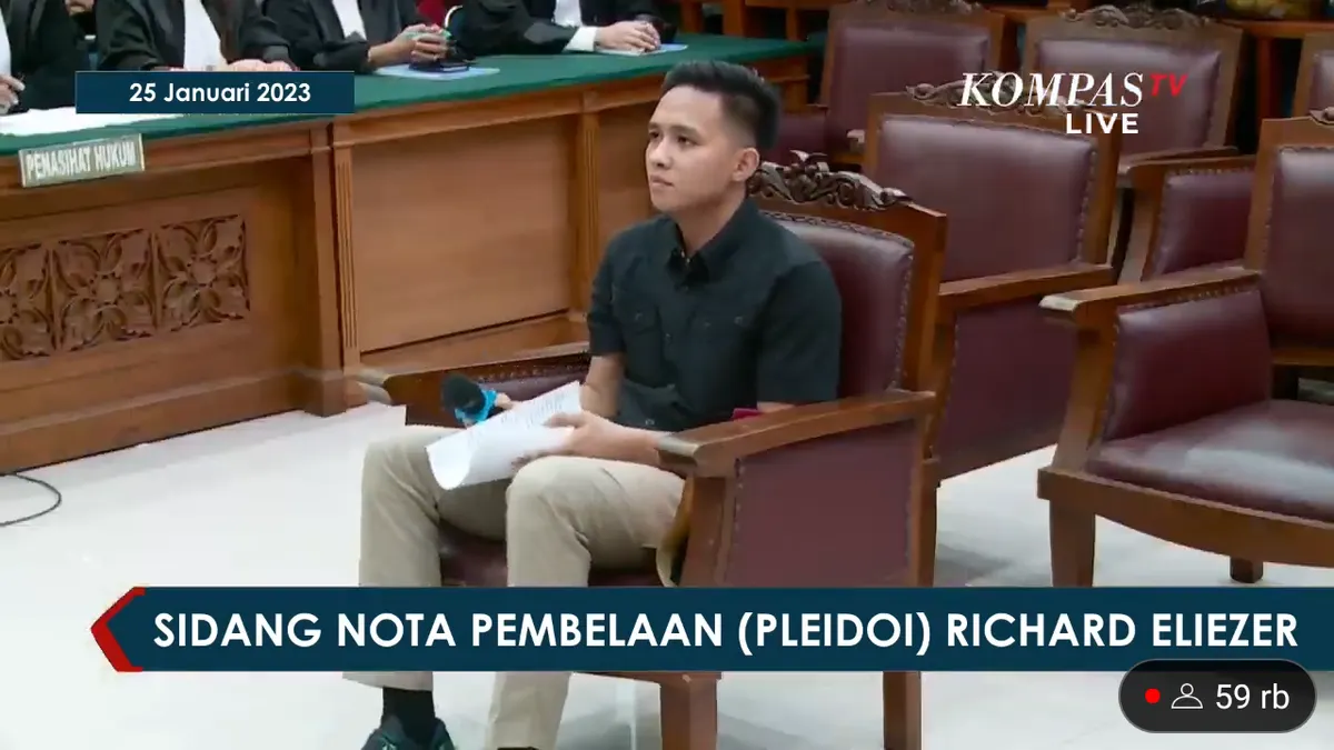 Viral Nota Pembelaan Richard Eliezer 'Karena Bahagiamu Bahagiaku Juga', Ini Reaksi Warganet