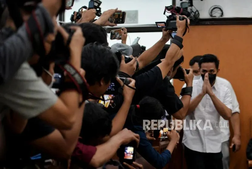 Richard Eliezer Jalani Sidang Pledoi, Puluhan Anggota Brimob Datangi PN Jaksel: Kami ke Sini untuk Icad