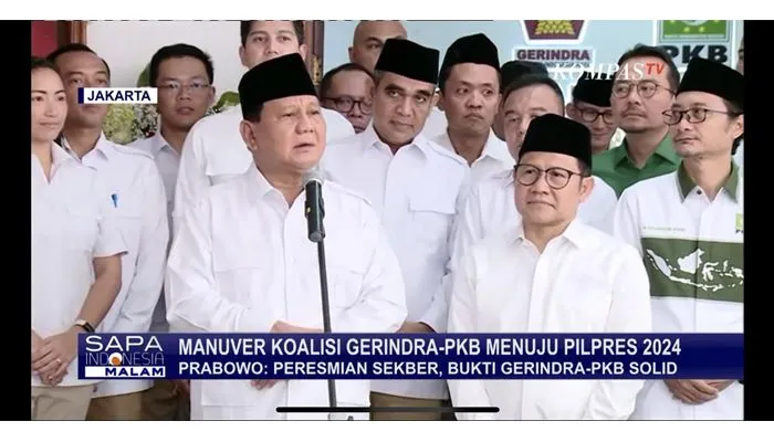 Jelang Pilpres 2024, Koalisi Gerindra dan PKB Bermanuver, Prabowo Subianto: Kerja Sama Kita Solid! 