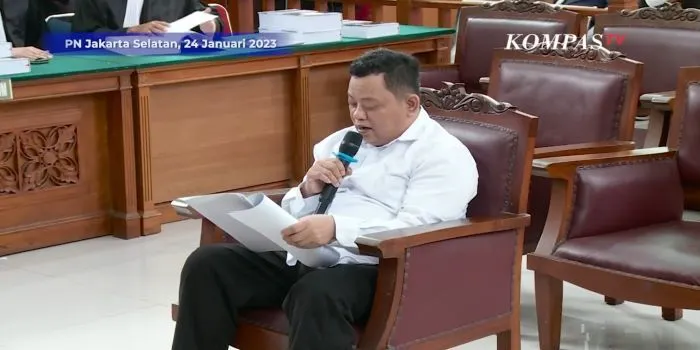 Kuat Maruf sebut kebaikan Brigadir Yosua padanya dalam pembacaan pledoi di PN Jaksel