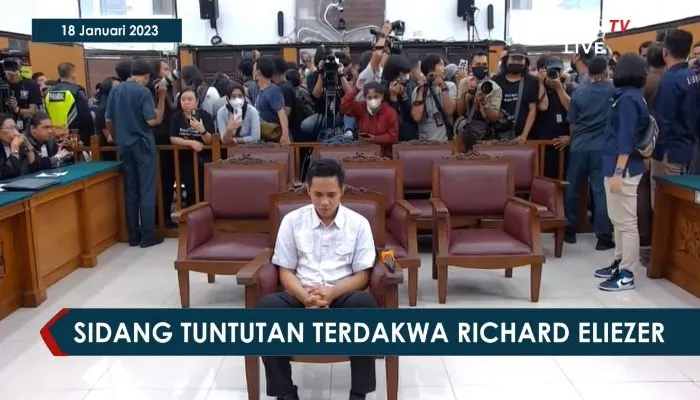 Jadi Justice Collaborator, Richard Eliezer Malah Dituntut 12 Tahun, Jauh Lebih Berat dari Putri Candrawathi